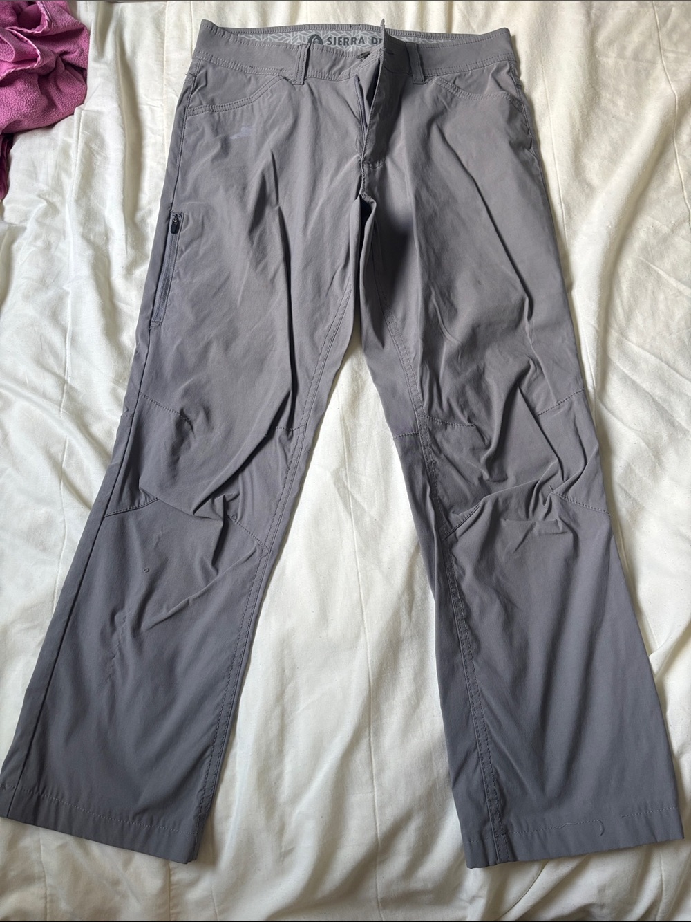 Lightweight Sierra Gray Cropped Outdoor Pants